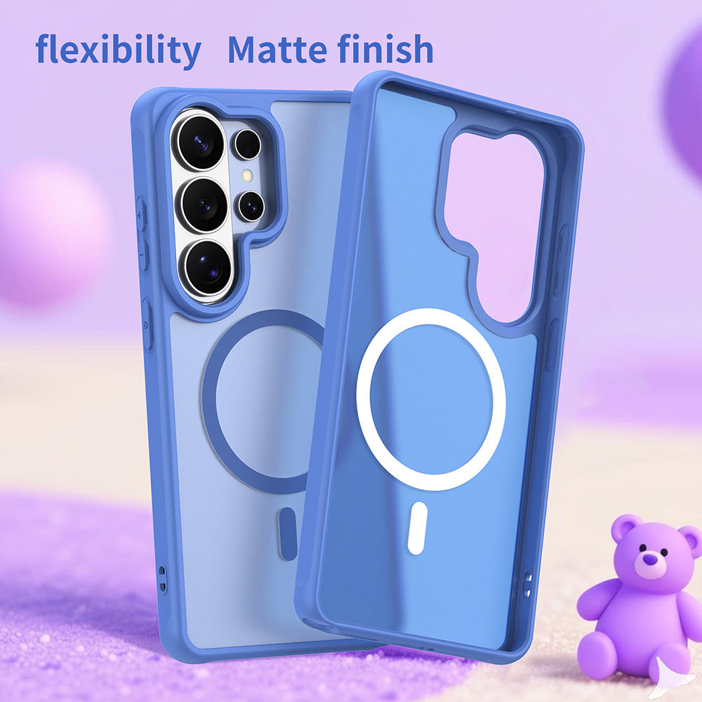 Husa de protectie Techsuit HaloFrost II MagSafe compatibil cu Samsung Galaxy S26 Ultra, Albastru Cer