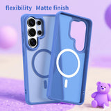 Husa de protectie Techsuit HaloFrost II MagSafe compatibil cu Samsung Galaxy S26 Ultra, Albastru Cer