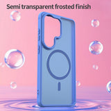 Husa de protectie Techsuit HaloFrost II MagSafe compatibil cu Samsung Galaxy S26 Ultra, Albastru Cer