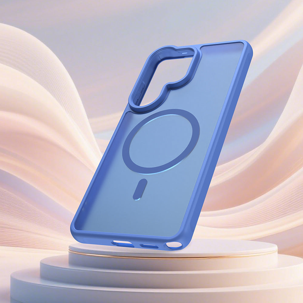 Husa de protectie Techsuit HaloFrost II MagSafe compatibil cu Samsung Galaxy S26 Ultra, Albastru Cer