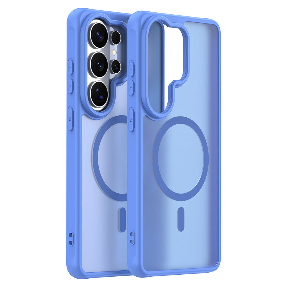 Husa de protectie Techsuit HaloFrost II MagSafe compatibil cu Samsung Galaxy S26 Ultra, Albastru Cer