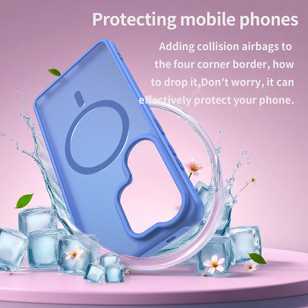 Husa de protectie Techsuit HaloFrost II MagSafe compatibil cu Samsung Galaxy S26 Ultra, Albastru Cer