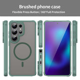 Husa de protectie Techsuit HaloFrost II MagSafe compatibil cu Samsung Galaxy S26 Ultra, Verde