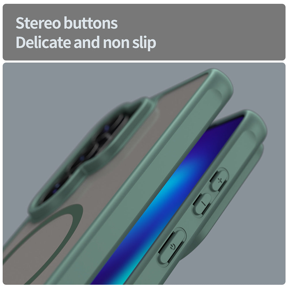Husa de protectie Techsuit HaloFrost II MagSafe compatibil cu Samsung Galaxy S26 Ultra, Verde
