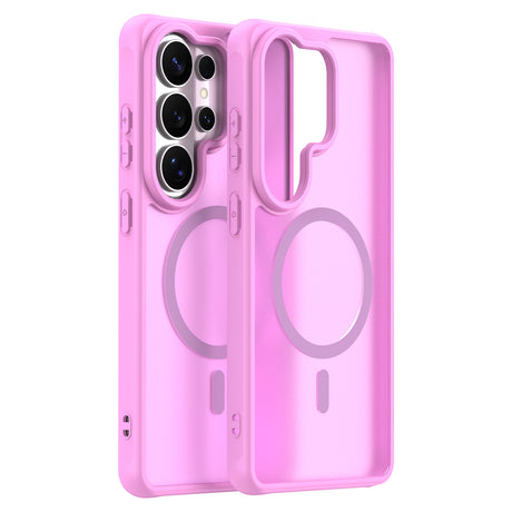 Husa de protectie Techsuit HaloFrost II MagSafe compatibil cu Samsung Galaxy S26 Ultra, Roz