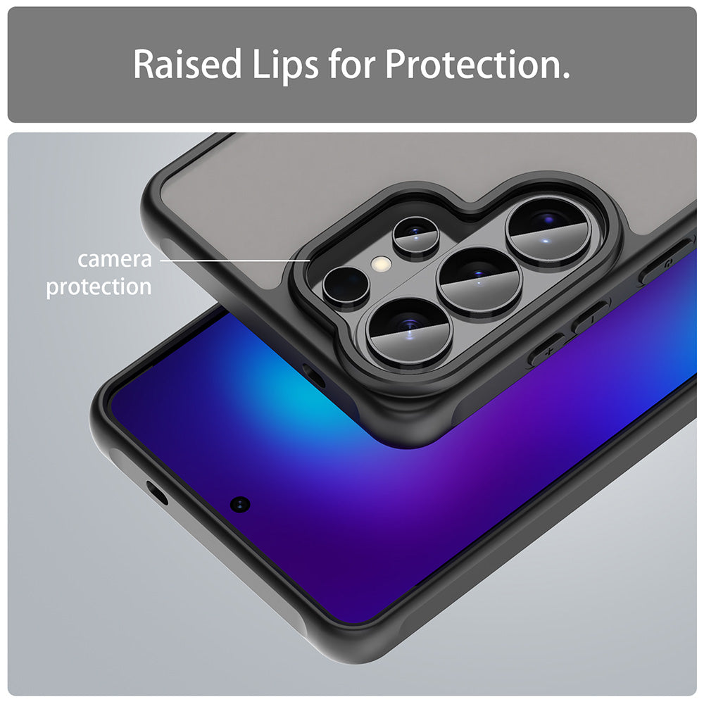 Husa de protectie Techsuit HaloFrost II MagSafe compatibil cu Samsung Galaxy S26 Ultra, Negru