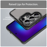 Husa de protectie Techsuit HaloFrost II MagSafe compatibil cu Samsung Galaxy S26 Ultra, Negru
