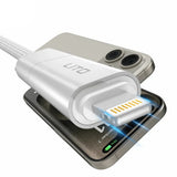 Cablu Lito Magnetic 4in1 (LD21), 5A High Current, 100W Fast Charging, Magnetic Design, Built-in Smart Chip, Alb