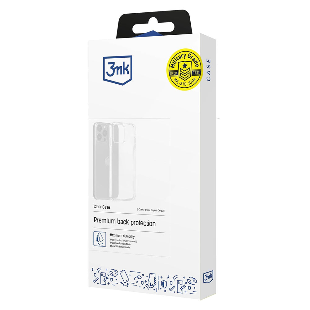 Husa de protectie 3mk Clear compatibil cu iPhone 17 Air, Transparent