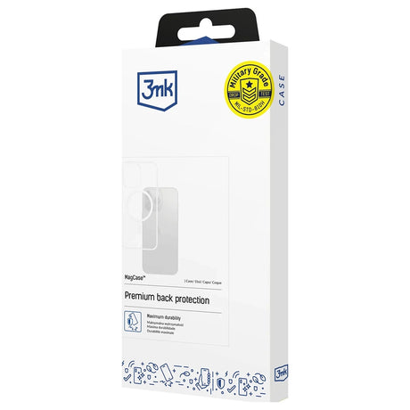 Husa de protectie 3mk MagCase compatibil cu iPhone 17, Transparent