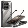 Folie de protectie Techsuit ColorVerse 360 Series + compatibil cu Xiaomi 15T Pro, Negru