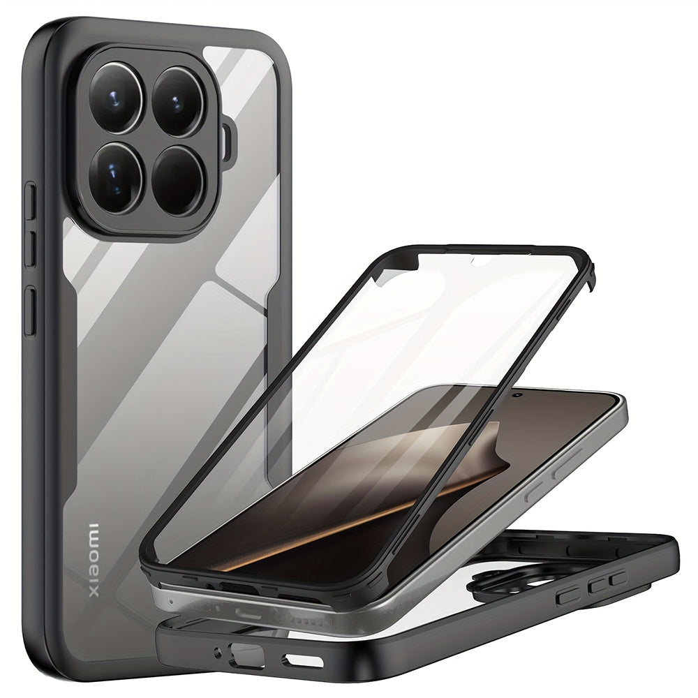 Folie de protectie Techsuit ColorVerse 360 Series + compatibil cu Xiaomi 15T Pro, Negru