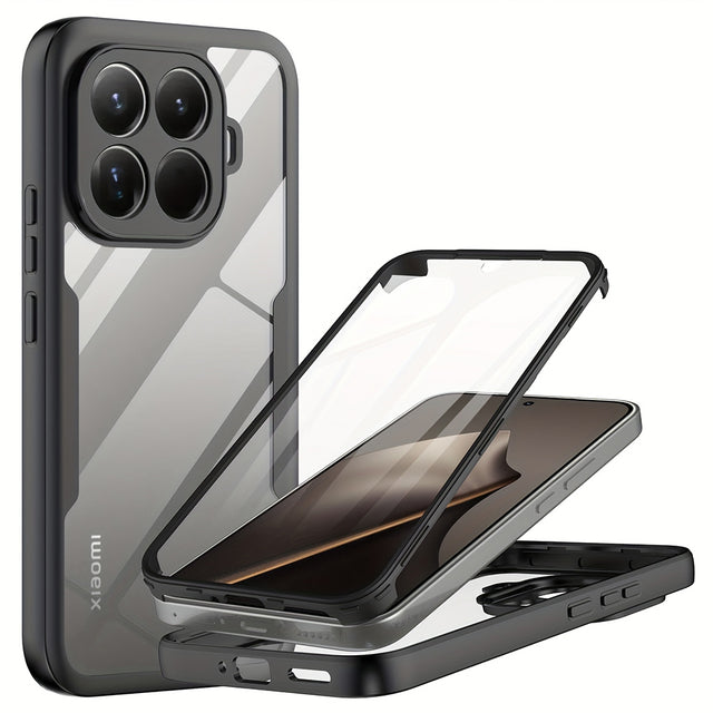 Folie de protectie Techsuit ColorVerse 360 Series + compatibil cu Xiaomi 15T Pro, Negru
