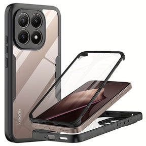 Folie de protectie Techsuit ColorVerse 360 Series + compatibil cu Xiaomi 15T, Negru