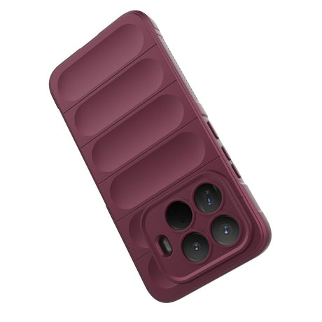 Husa de protectie Techsuit Magic Shield compatibil cu Xiaomi 15T Pro, Bordo