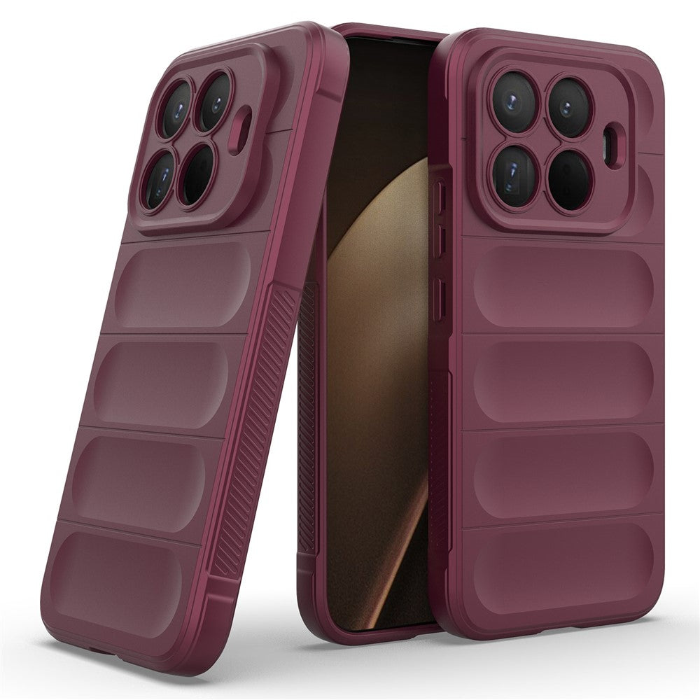 Husa de protectie Techsuit Magic Shield compatibil cu Xiaomi 15T Pro, Bordo