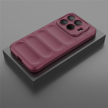 Husa de protectie Techsuit Magic Shield compatibil cu Xiaomi 15T Pro, Bordo