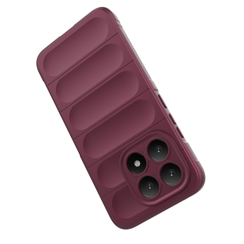 Husa de protectie Techsuit Magic Shield compatibil cu Xiaomi 15T, Bordo