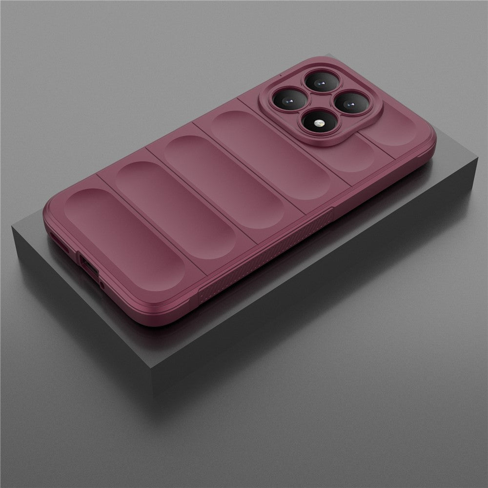 Husa de protectie Techsuit Magic Shield compatibil cu Xiaomi 15T, Bordo