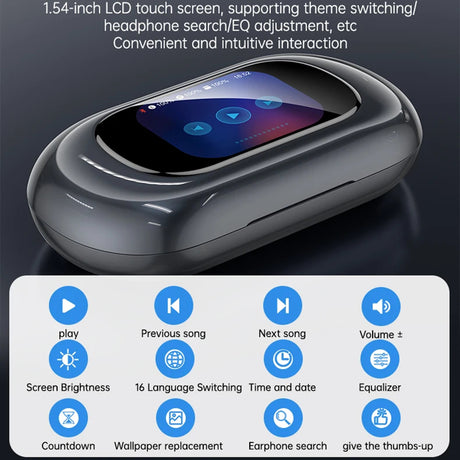 Casti Wireless Yesido (YSP26), Bluetooth V5.4, 500mAh, Negru
