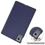 Husa de protectie tableta Techsuit FoldPro compatibil cu Lenovo Idea Tab 11, Albastru
