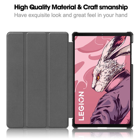 Husa de protectie tableta Techsuit FoldPro compatibil cu Lenovo Legion Tab Gen 3, Roz Auriu