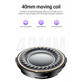 Casti Acefast Wireless Headset (H8), Type-C, Bluetooth 5.4, ANC Mode, Hybrid Noise Reduction, 500mAh, Professional HiFi, Auriu
