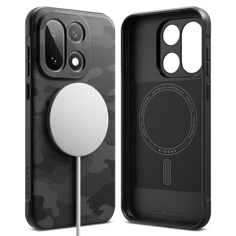 Husa de protectie Ringke Onyx MagSafe compatibil cu OnePlus 15, Camo Black