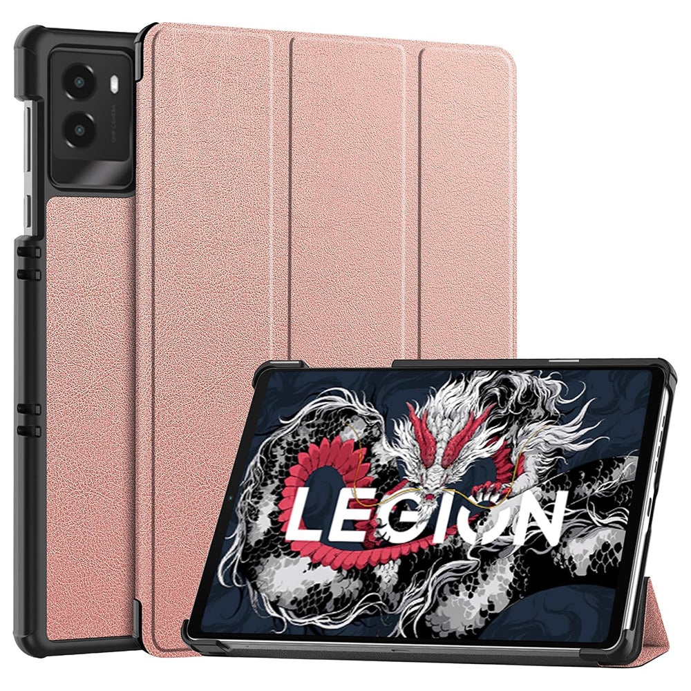 Husa de protectie tableta Techsuit FoldPro compatibil cu Lenovo Legion Tab Gen 3, Roz Auriu