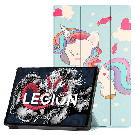 Husa de protectie tableta Techsuit FoldPro compatibil cu Lenovo Legion Tab Gen 3, Unicorn