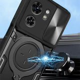 Husa de protectie Techsuit CamGuard Pro compatibil cu Honor X5c Plus, Roz Auriu