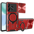 Husa de protectie Techsuit CamGuard Pro compatibil cu Honor X5c Plus, Rosu