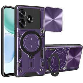 Husa de protectie Techsuit CamGuard Pro compatibil cu Honor X5c Plus, Mov