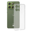 Husa de protectie Techsuit Clear Silicone compatibil cu Motorola Edge 70, Transparent
