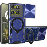 Husa de protectie Techsuit CamGuard Pro compatibil cu Motorola Edge 70, Albastru