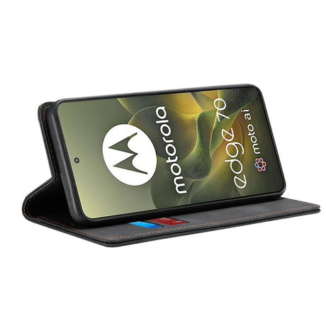 Husa de protectie Techsuit Confy compatibil cu Motorola Edge 70, Negru