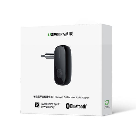 Gadget Ugreen Audio Receiver CM279 (70304), Jack 3.5mm, Micro-USB, Bluetooth 5.1, Microphone, Hi-Fi Stereo Sound Quality, Negru