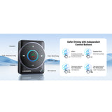 Gadget Ugreen Audio Receiver CM723 (35002), USB, Jack 3.5mm, Bluetooth 5.4, LED Light Design, Dual Pairing, Negru