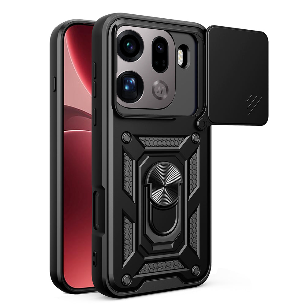 Husa de protectie Techsuit CamShield Series compatibil cu Oppo Find X9 Pro, Negru