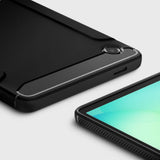 Husa de protectie tableta Spigen Rugged Armor (ACS10462) compatibil cu Samsung Galaxy Tab A11, Negru Mat