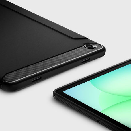 Spigen Rugged Armor ACS10463 tok Samsung Galaxy Tab A11 Plus táblagéphez, matt fekete