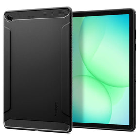 Husa de protectie tableta Spigen Rugged Armor (ACS10463) compatibil cu Samsung Galaxy Tab A11 Plus, Negru Mat