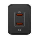 Incarcator Spigen Essential EE472EU (ACH09457), 2x Type-C, Fast Charging, Quantum Boost, 47W, Negru