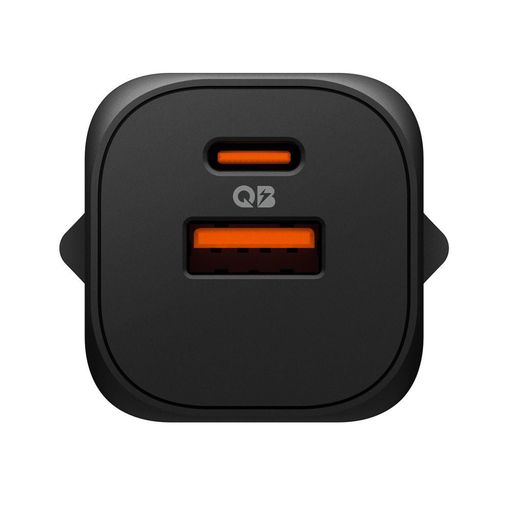 Incarcator Spigen Essential EE352EU (ACH09463), USB, Type-C, Fast Charging, Quantum Boost, 35W, Negru