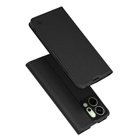 Husa de protectie Techsuit Magskin Book compatibil cu Oppo Reno14, Negru