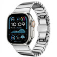 Curea smartwatch Techsuit Watchband (W012) compatibil cu Apple Watch 1/2/3/4/5/6/7/8/9/10/11/SE/SE 2/SE 3/Ultra/Ultra 2/Ultra 3 (42/44/45/46/49mm), Argintiu