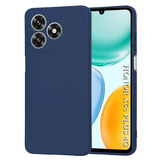 Husa de protectie Techsuit SoftFlex compatibil cu Honor X5c Plus, Bleumarin