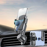 Suport Yesido (C242), for Air Vent, with Auto Extending Clip by Switch Button, Telescopic Arm, Negru