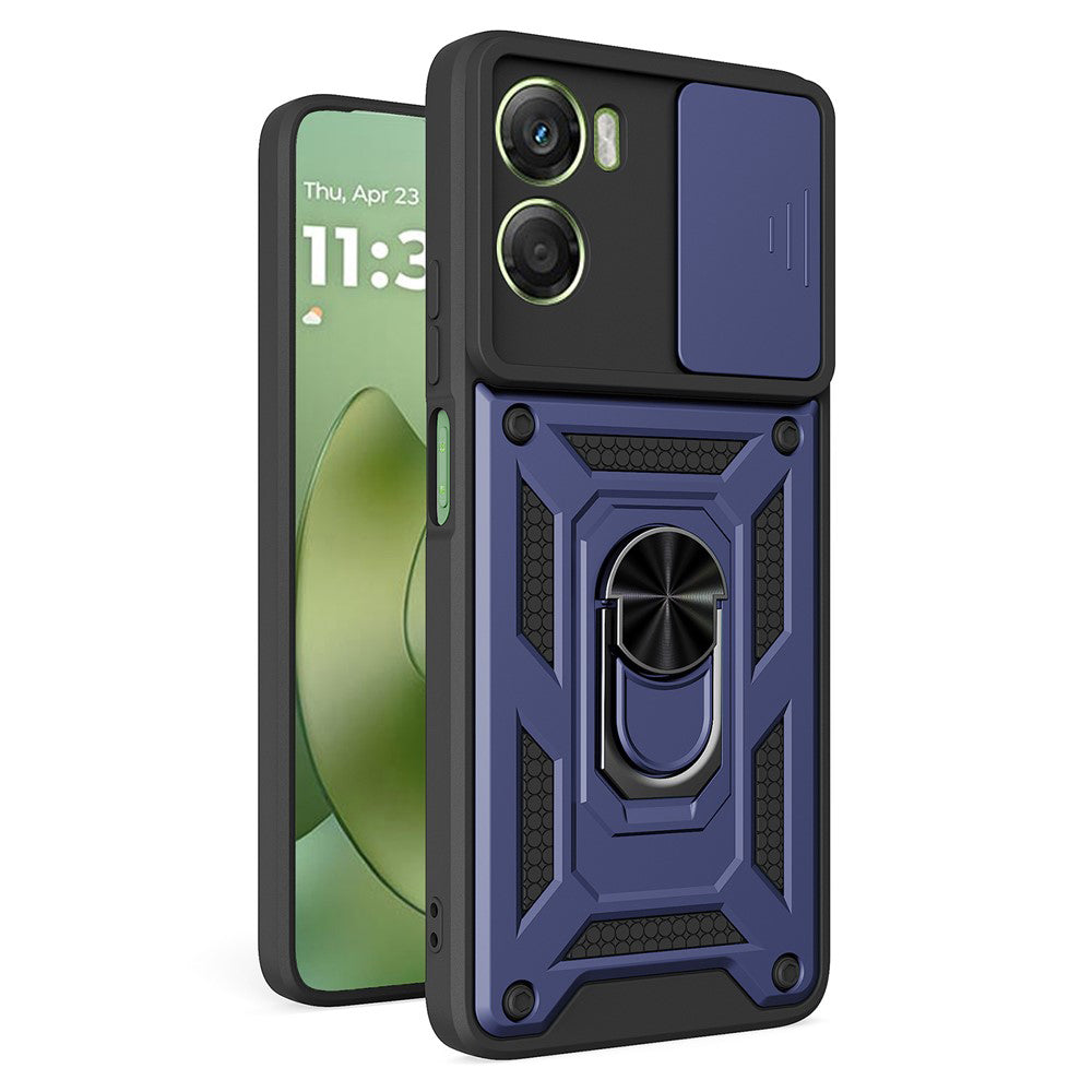 Husa de protectie Techsuit CamShield Series compatibil cu Motorola Moto G06, Albastru