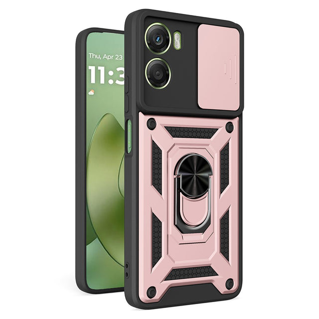 Husa de protectie Techsuit CamShield Series compatibil cu Motorola Moto G06, Roz Auriu